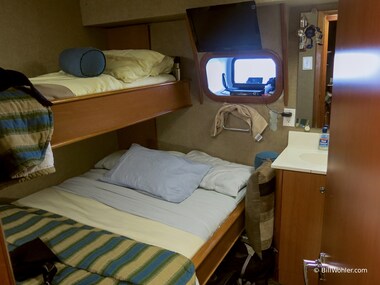 Our bunk for the week