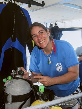 Alizee has had too much nitrox