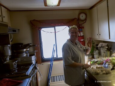 Great food from a small galley