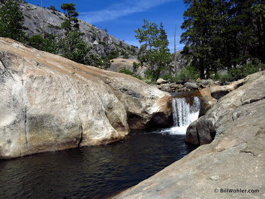 More falls below Chloe's Bath