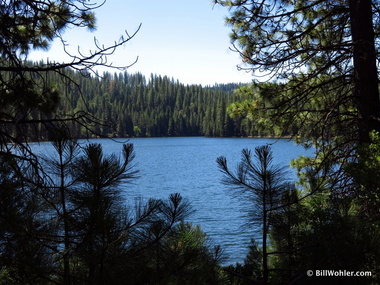 Looking back towards the narrows feeding into the main body of water