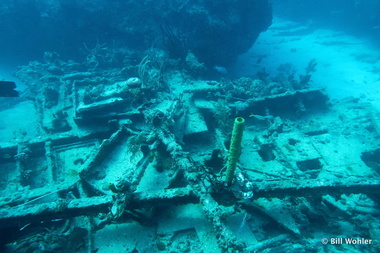 The remains of a wreck