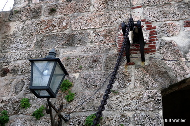 Detail at the Castillo de San Carlos de la Cabana