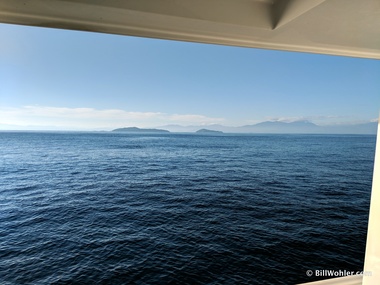 Cayos Cochinos islands and Honduras mainland beyond