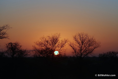 Getting up early meant we were able to enjoy beautiful African sunrises too