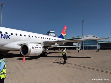 The Harry Mwanga Nkumbula Airport at Livingstone, near Victoria Falls