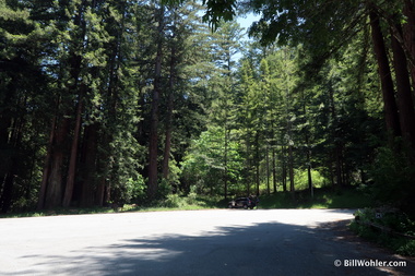 When we arrived early Friday afternoon, we had the parking lot to ourselves