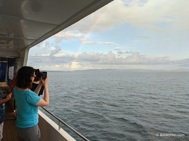 Krystal enjoys the rainbow too
