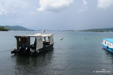 Our boat Arlena of the Critters at Lembeh Resort dive center