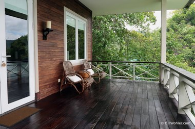 Our deck at the Lembeh Resort