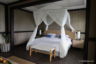 Inside our room at the Lembeh Resort