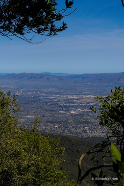 San Jose from a secluded vista point