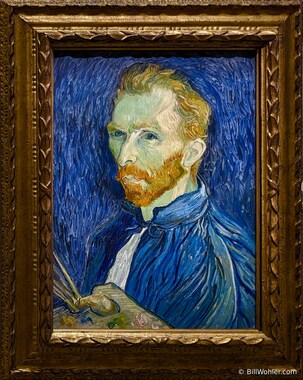 Self-portrait by Vincent van Gogh, 1889