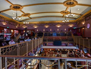 The Moon Under Water in the building of the former Deansgate Picture House cinema is one of the largest public houses in the United Kingdom