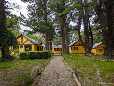 The lovely Estancia Helsingfors (https://www.helsingfors.com.ar/en), which is truly at the end of the world