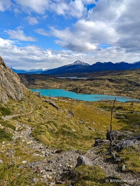 And another lake milky from glacial melt