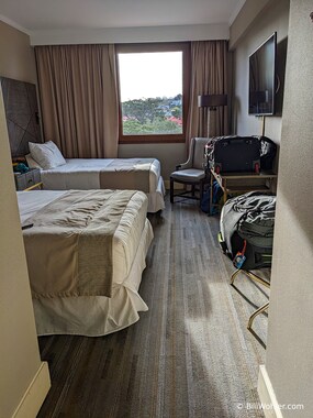 Our room in the Hotel Cabo de Hornos