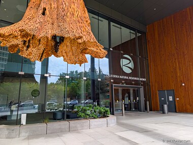 The California Natural Resources Agency, where our NASA team had two days of meetings for the Wildfire, Ecosystem Resilience & Risk Assessment Initiative (WERK) project