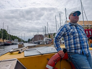 Our canal tour guide Robin