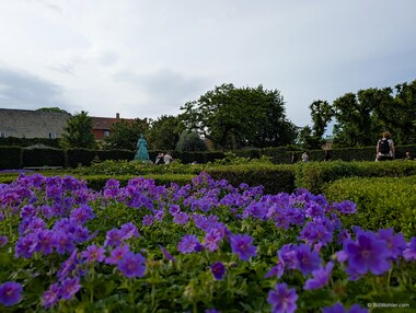 The gardens of the Rosenborg Castle