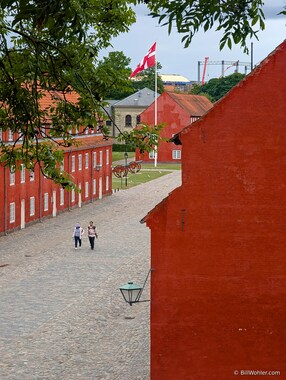 The Kastellet, the town's military stronghold and barracks