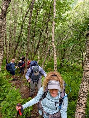 Our first serious challenge for Jobie, Dan, Toby, Larry, Ron, and Lori while Mats brings up the rear.