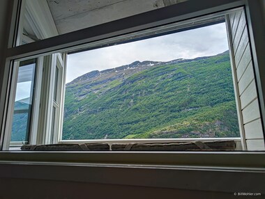 And the view from our bedroom window