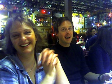 Jessica and Christoph having fun