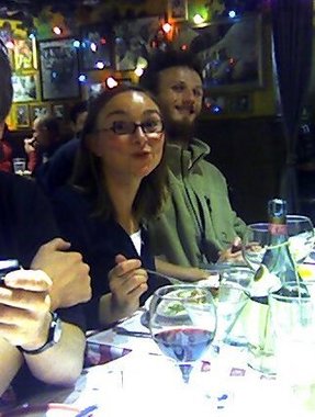 Sandrine and Benjamin having even more fun